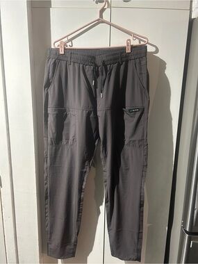 Source Unknown Men's Dark Gray Cargo Drawstring Pants